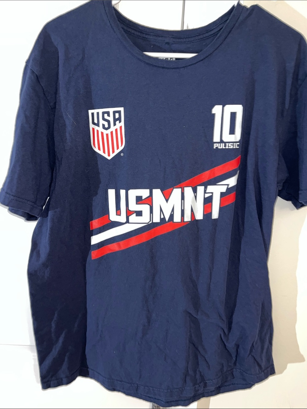 USA Soccer Team 10 Christian Pulisic Jersey Adult Unisex Limited Release T Shirt